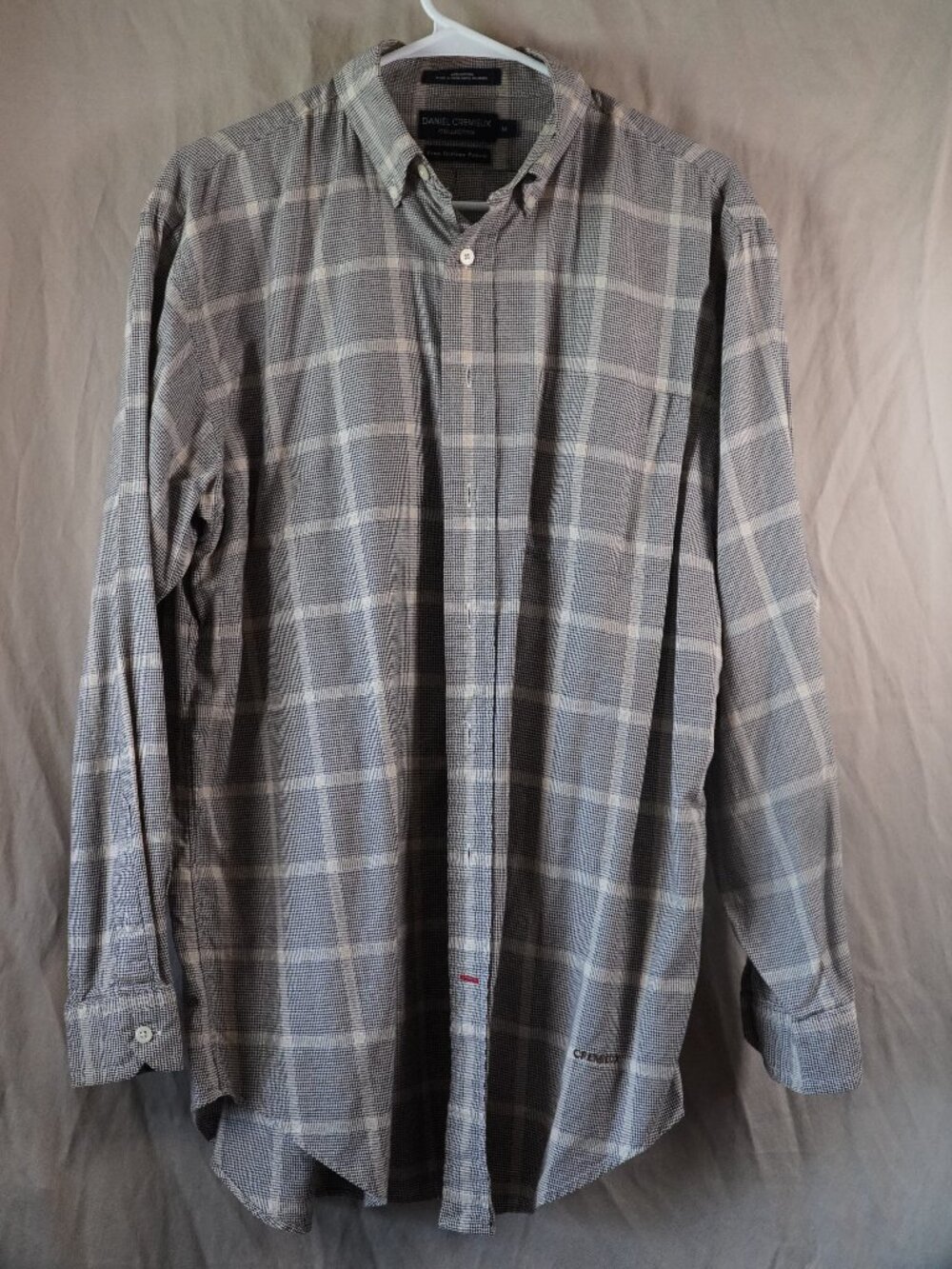 Daniel Cremieux houndstooth shirt